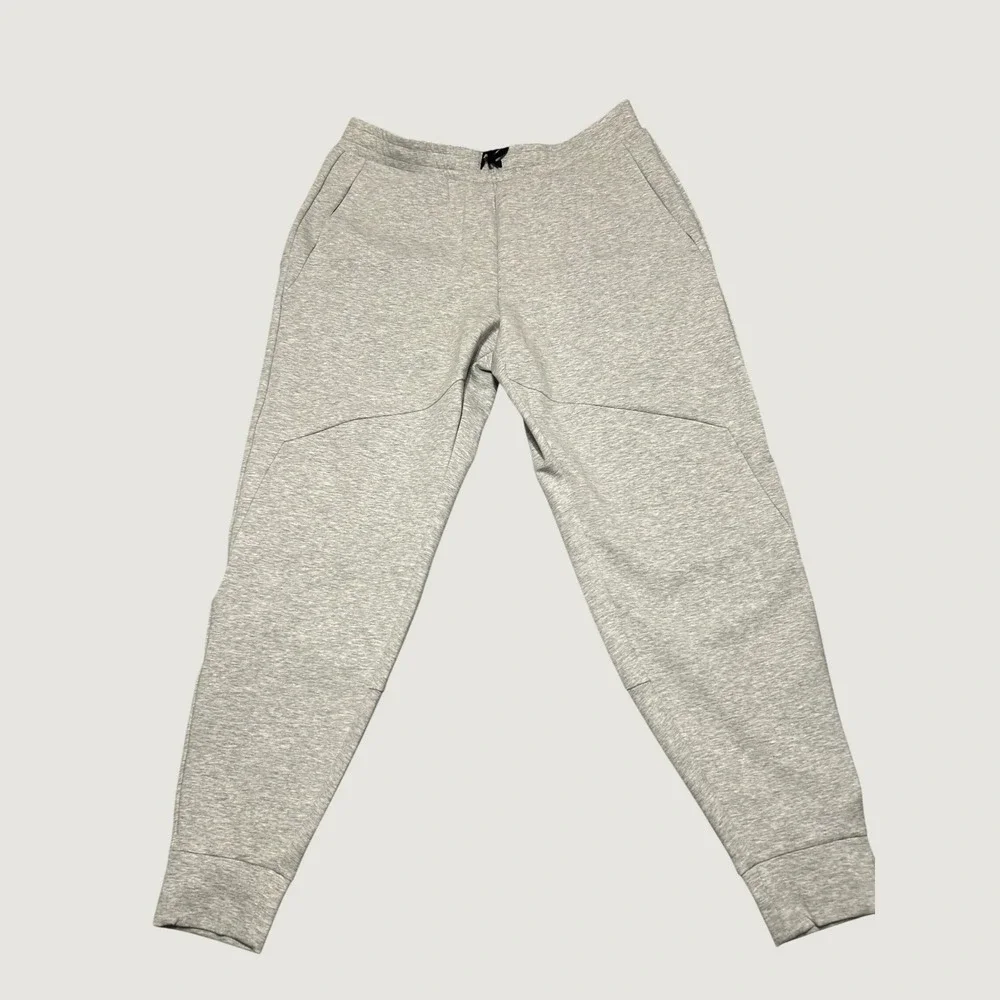 DSG Mens Sport Fleece Jogger Light Heather Gray Athletic Fit Pants Size L NWT